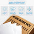 RV Sealant Tape, Roof Patch Repair Tape, Waterproof Leak Tape for RV punctures, Boat Sealing, Camper, Awning, Canopy, Tents, Tarpaulin and Greenhouse